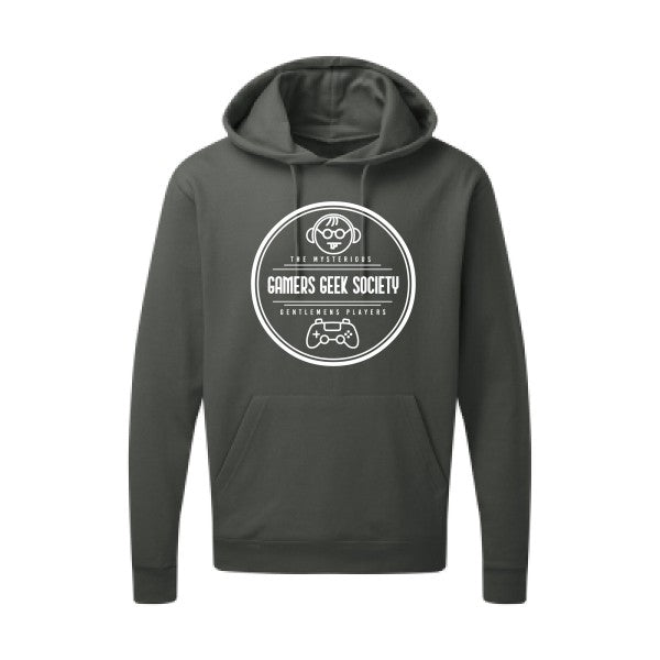 Gamers social club Blanc Sweat capuche homme 