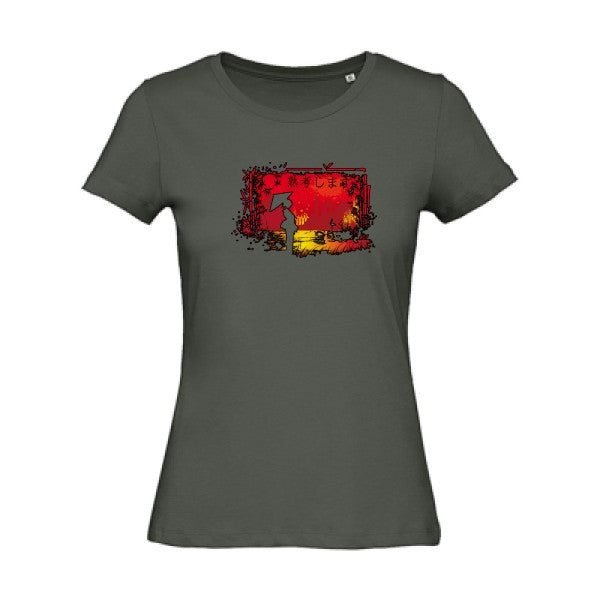 contemplation   T-shirt femme bio