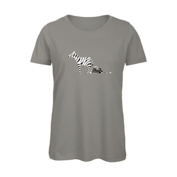 Zèbre   T-shirt femme bio