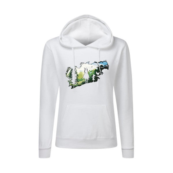 Adventure link SG - Ladies' Hooded Sweatshirt Sweat capuche femme