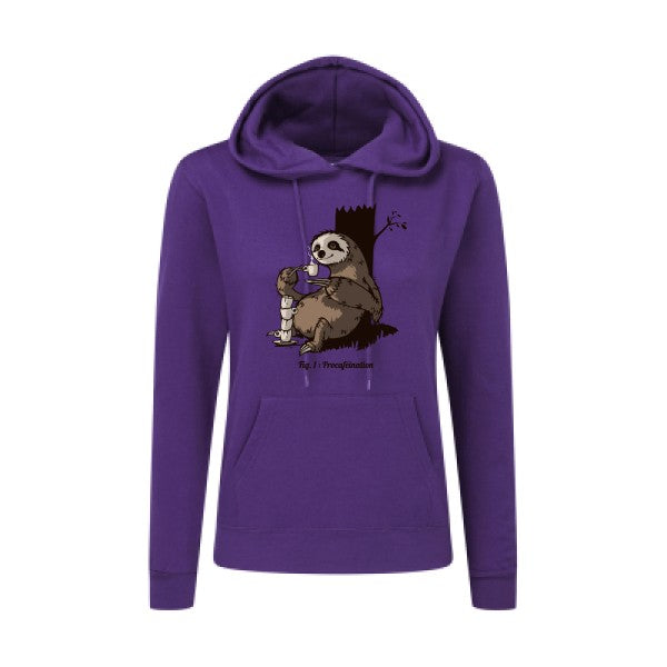 Procaféination SG - Ladies' Hooded Sweatshirt Sweat capuche femme