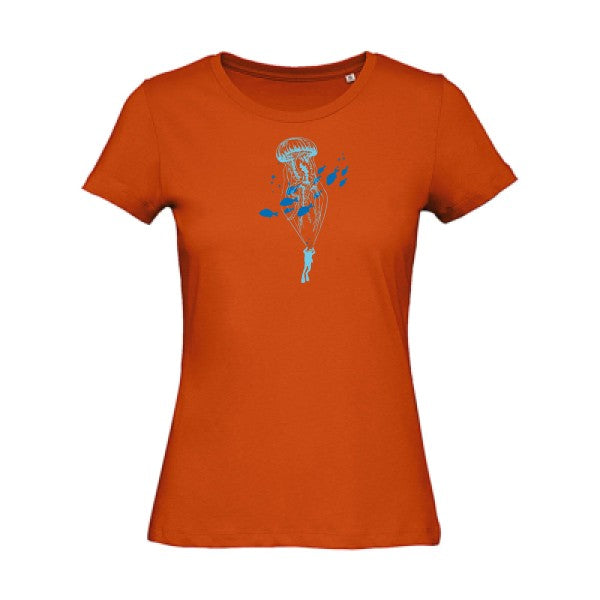 Under the sky   T-shirt femme bio