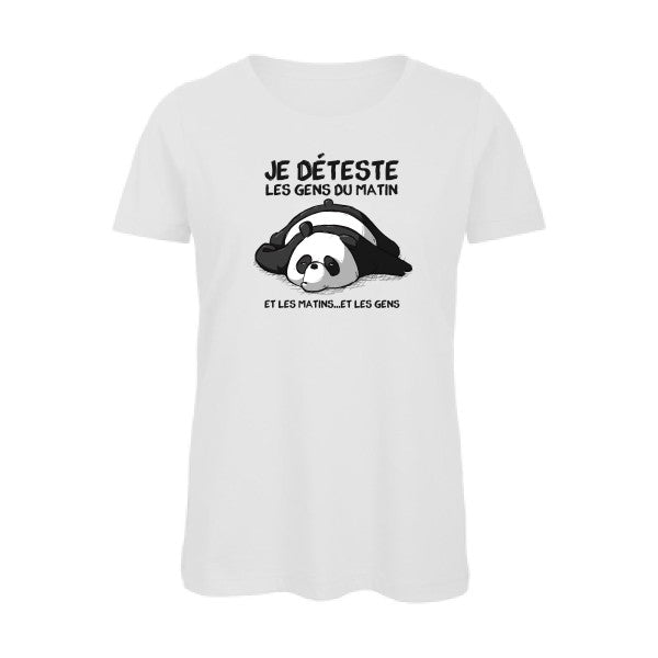 Pas du matin   T-shirt femme bio