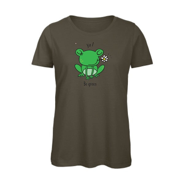 Be Green    T-shirt femme bio