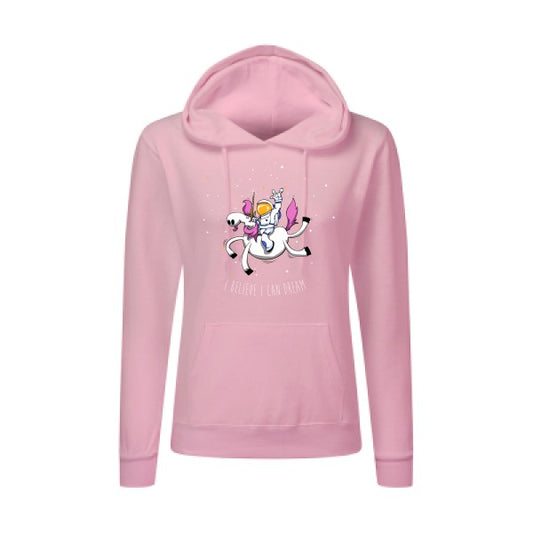 Space Rodéo Licorne SG - Ladies' Hooded Sweatshirt Sweat capuche femme