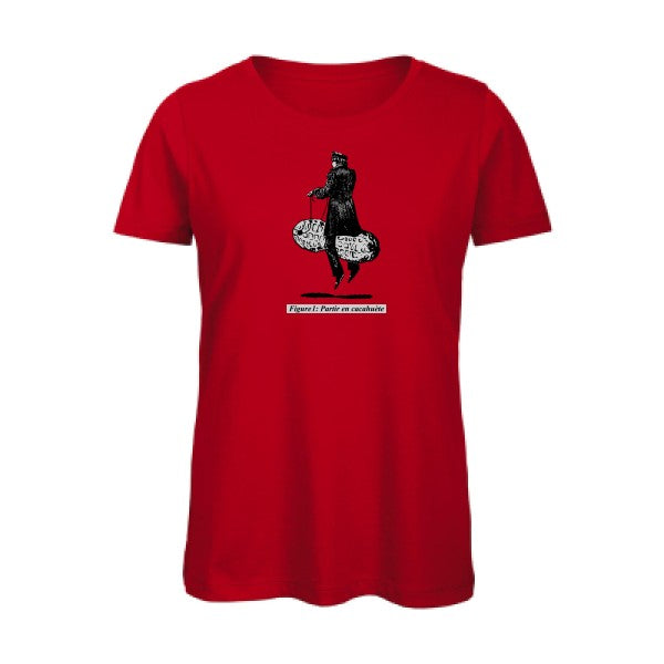 Partir en cacahuète   T-shirt femme bio