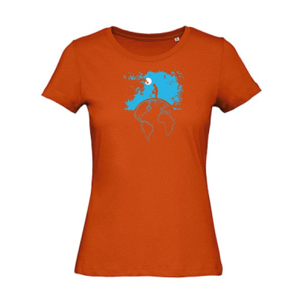 Terre   T-shirt femme bio