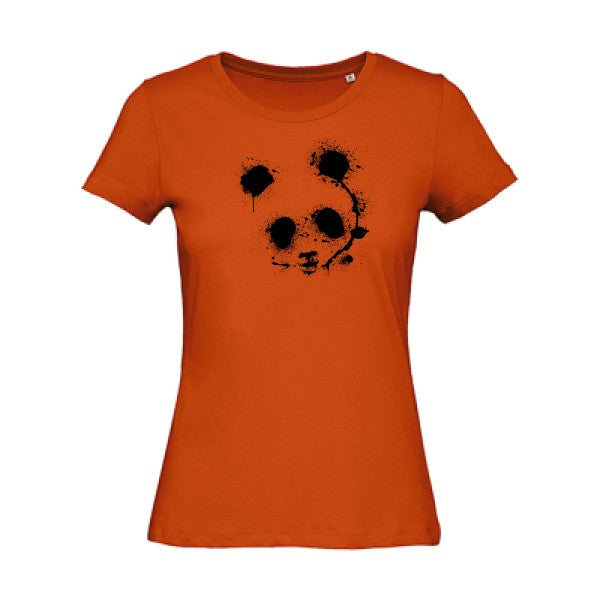 panda   T-shirt femme bio