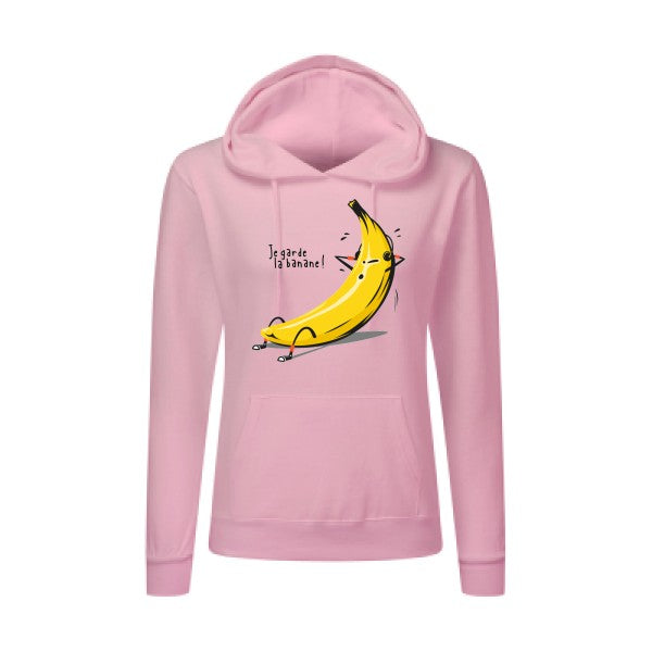 Je garde la banane ! SG - Ladies' Hooded Sweatshirt Sweat capuche femme