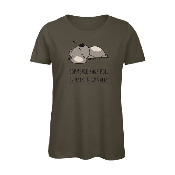 Dormir   T-shirt femme bio