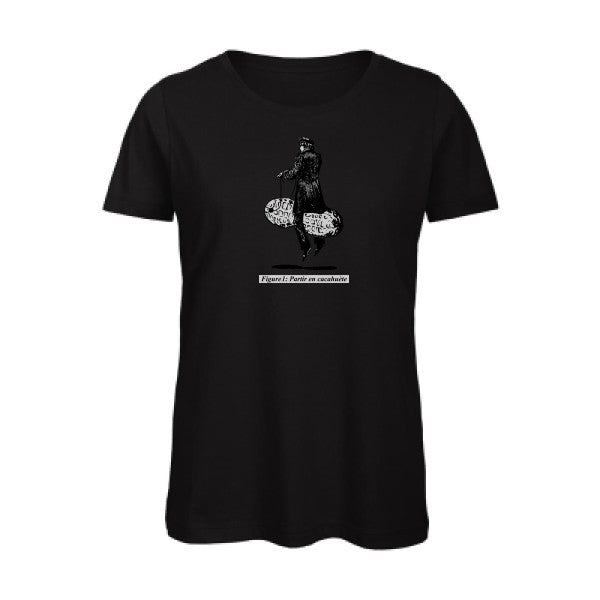 Partir en cacahuète   T-shirt femme bio