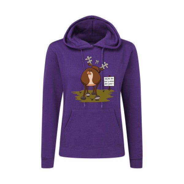 Gaz à effet de cerf SG - Ladies' Hooded Sweatshirt Sweat capuche femme