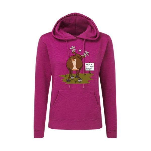 Gaz à effet de cerf SG - Ladies' Hooded Sweatshirt Sweat capuche femme