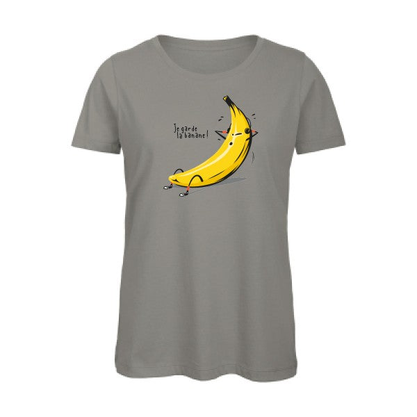 Je garde la banane !   T-shirt femme bio