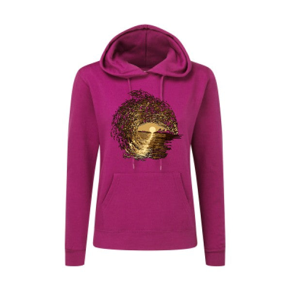 tube SG - Ladies' Hooded Sweatshirt Sweat capuche femme