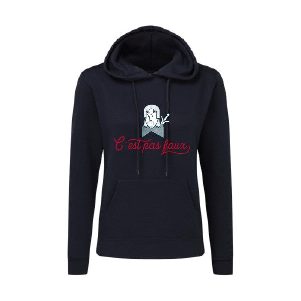 C'est pas faux SG - Ladies' Hooded Sweatshirt Sweat capuche femme