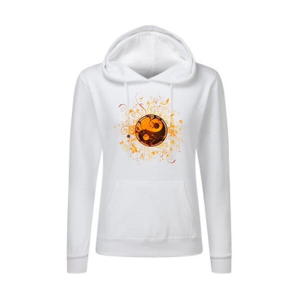 ying yang SG - Ladies' Hooded Sweatshirt Sweat capuche femme