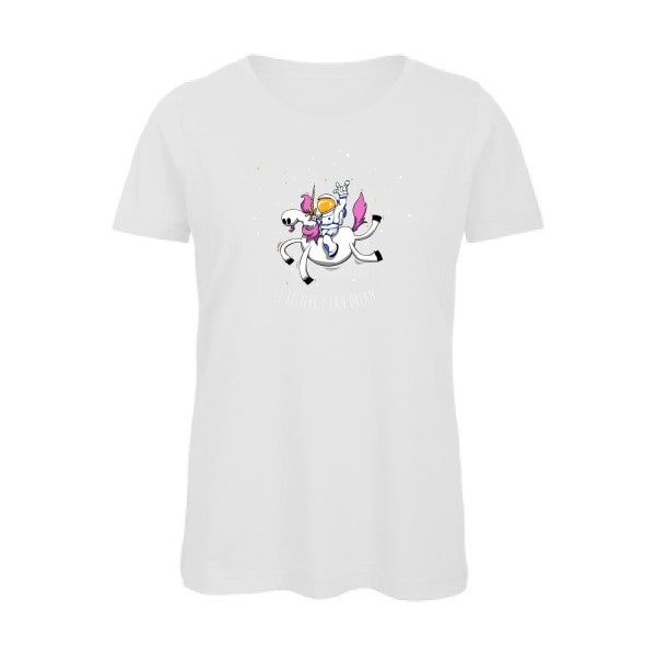 Space Rodéo Licorne   T-shirt femme bio