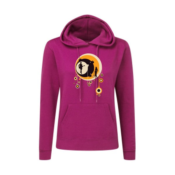 70's SG - Ladies' Hooded Sweatshirt Sweat capuche femme