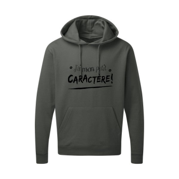 J'ai mon petit CARACTÈRE ! Sweat capuche homme 