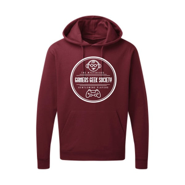 Gamers social club Blanc Sweat capuche homme 