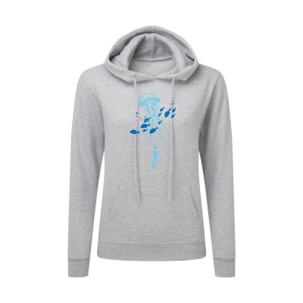 Under the sky SG - Ladies' Hooded Sweatshirt Sweat capuche femme