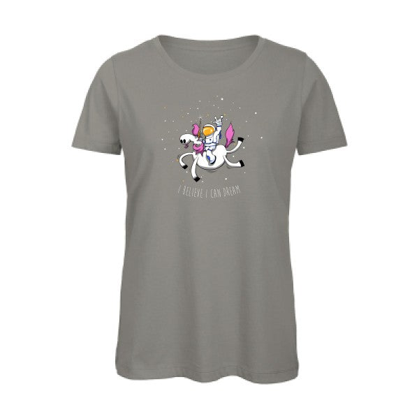 Space Rodéo Licorne   T-shirt femme bio