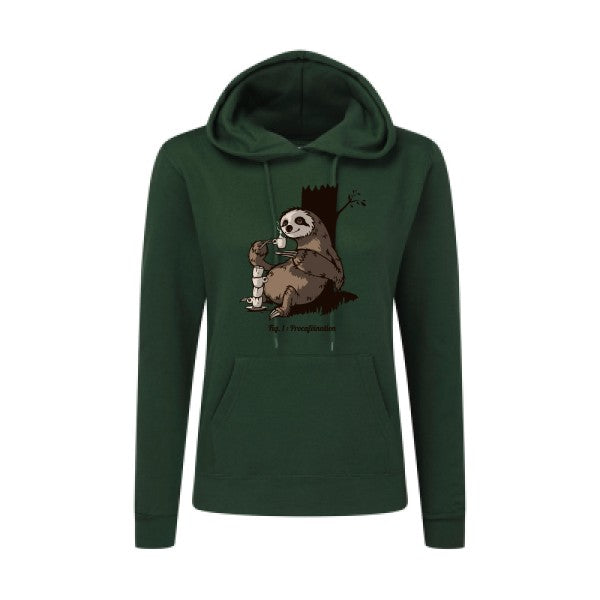 Procaféination SG - Ladies' Hooded Sweatshirt Sweat capuche femme