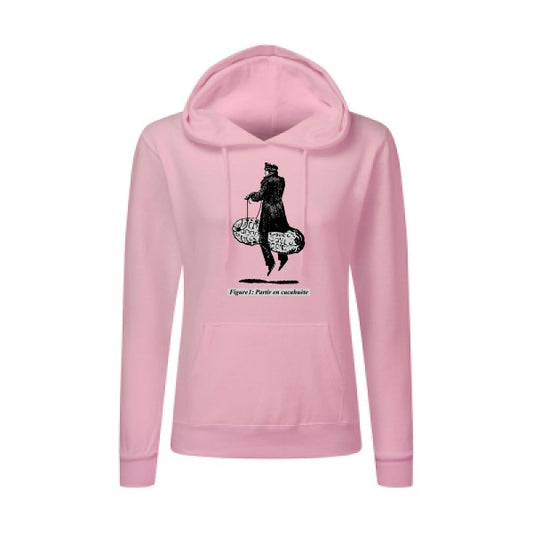 Partir en cacahuète SG - Ladies' Hooded Sweatshirt Sweat capuche femme