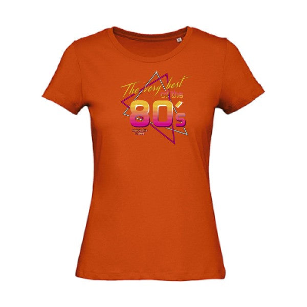 annee 80s   T-shirt femme bio