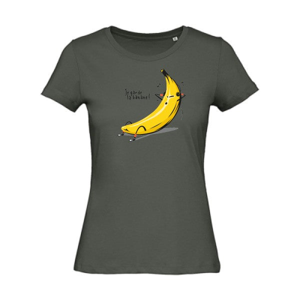 Je garde la banane !   T-shirt femme bio