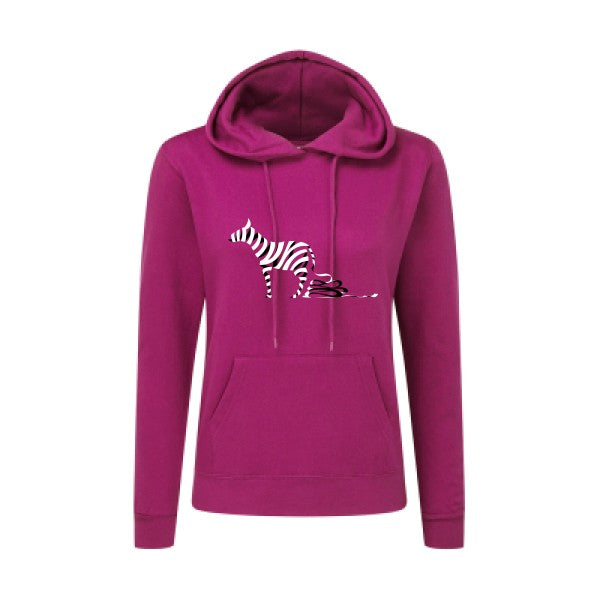 Zèbre SG - Ladies' Hooded Sweatshirt Sweat capuche femme