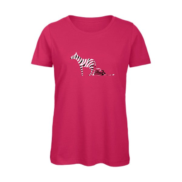 Zèbre   T-shirt femme bio