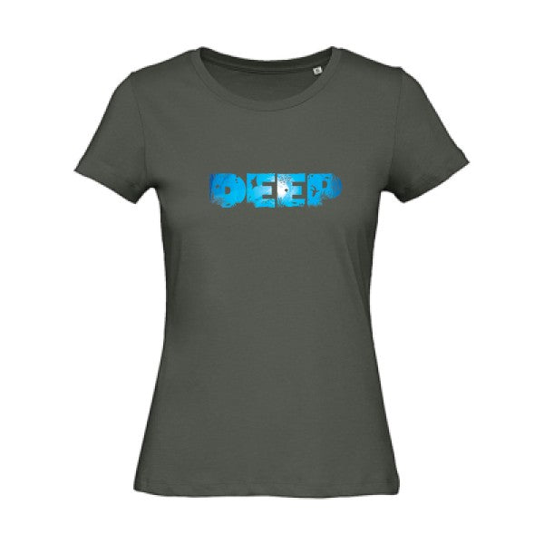 deep   T-shirt femme bio