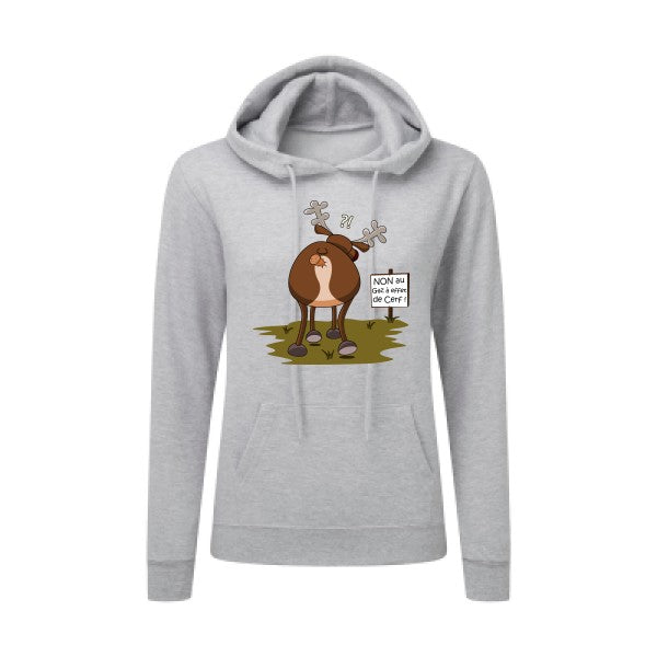 Gaz à effet de cerf SG - Ladies' Hooded Sweatshirt Sweat capuche femme