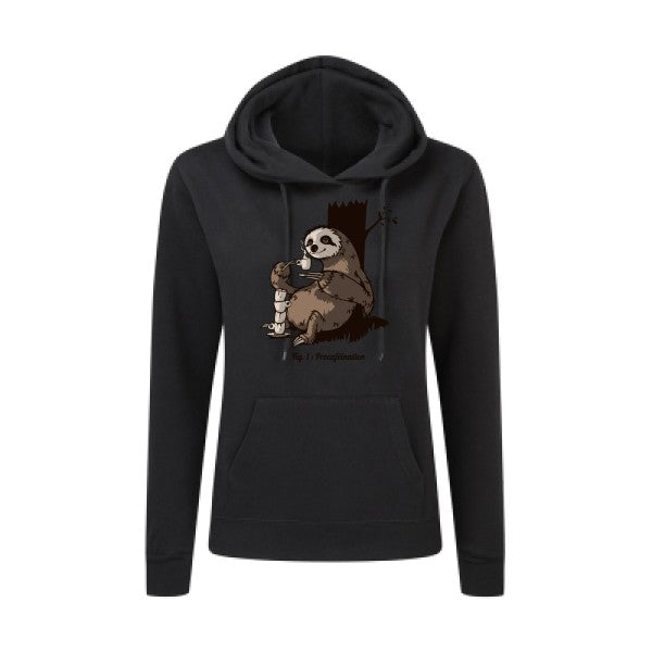 Procaféination SG - Ladies' Hooded Sweatshirt Sweat capuche femme