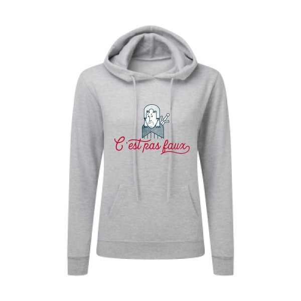 C'est pas faux SG - Ladies' Hooded Sweatshirt Sweat capuche femme