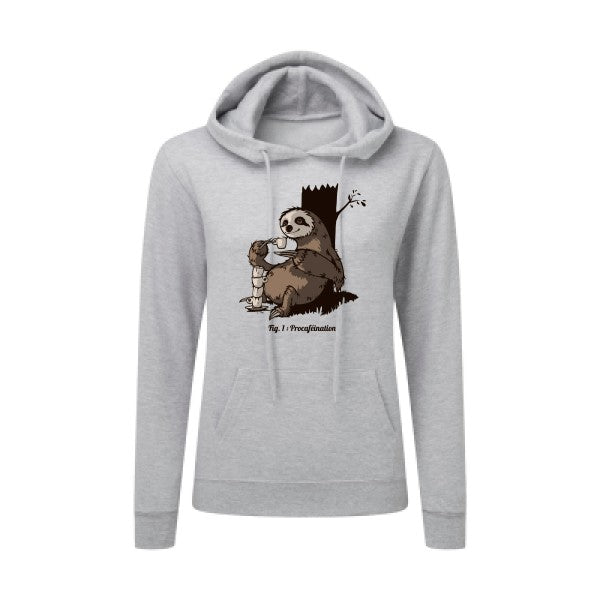 Procaféination SG - Ladies' Hooded Sweatshirt Sweat capuche femme