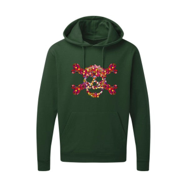 Floral skull SG - Hooded Sweatshirt Sweat capuche