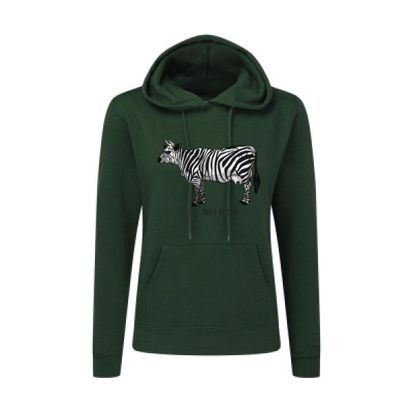 drole de zebre SG - Ladies' Hooded Sweatshirt Sweat capuche femme