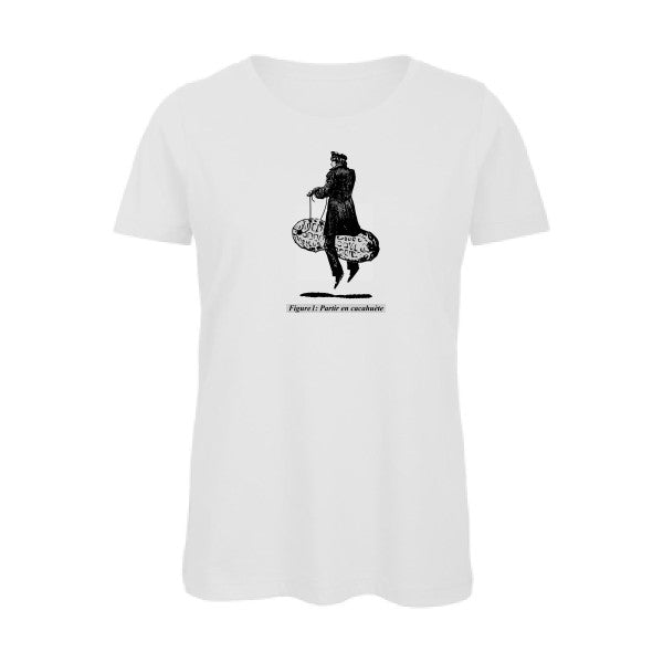 Partir en cacahuète   T-shirt femme bio