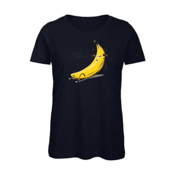 Je garde la banane !   T-shirt femme bio