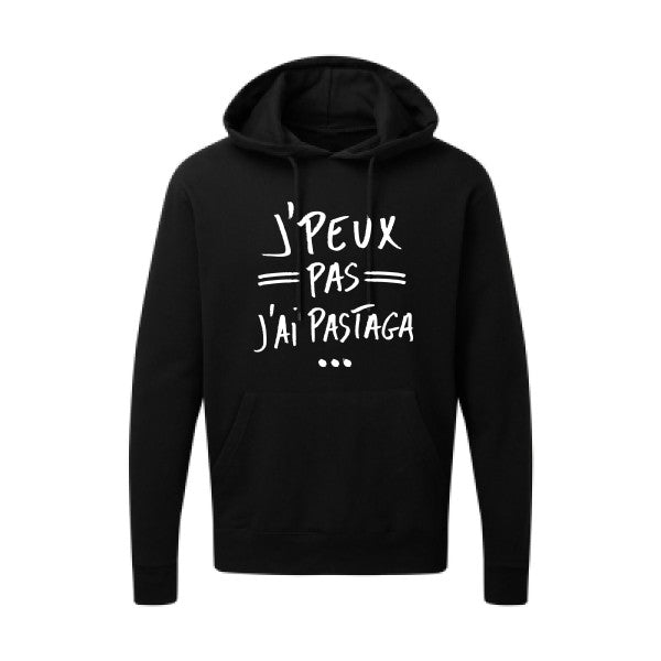 J'peux pas j'ai pastaga Blanc Sweat capuche homme 