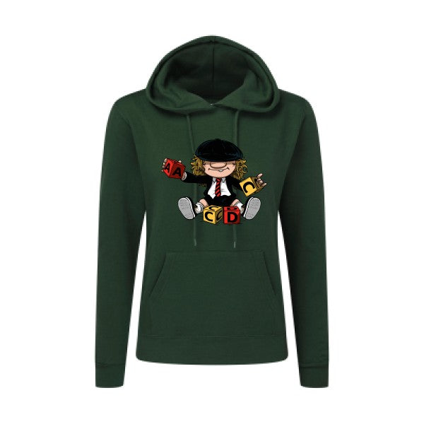 ACDC SG - Ladies' Hooded Sweatshirt Sweat capuche femme