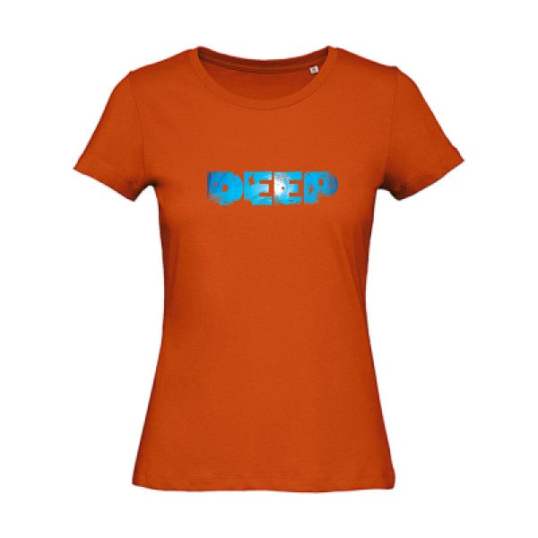 deep   T-shirt femme bio