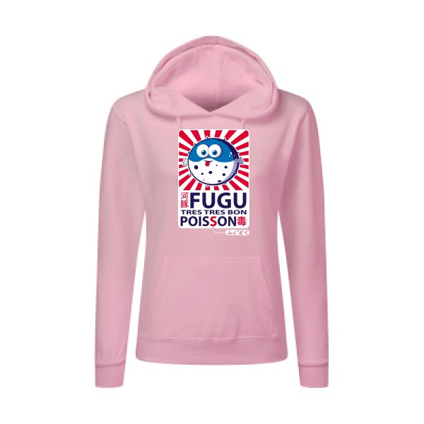 Fugu SG - Ladies' Hooded Sweatshirt Sweat capuche femme