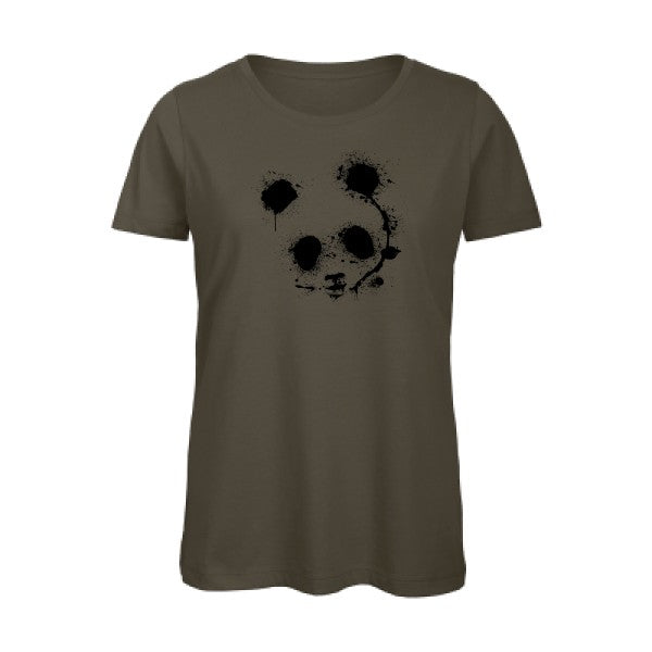 panda   T-shirt femme bio