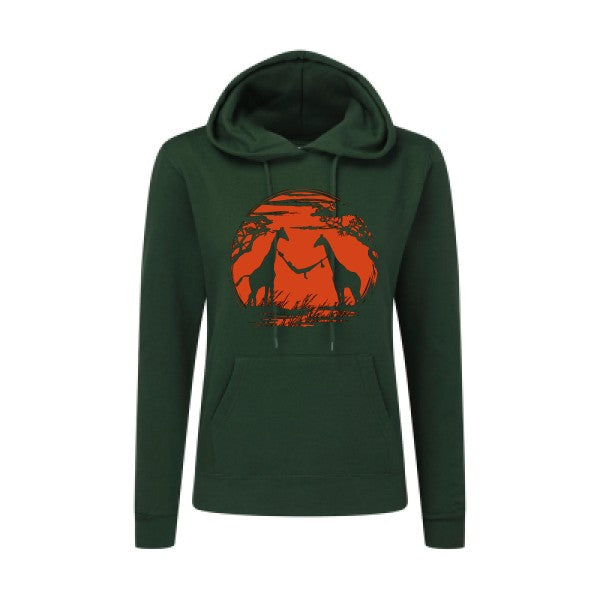 girafe SG - Ladies' Hooded Sweatshirt Sweat capuche femme