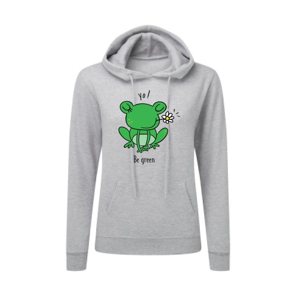 Be Green  SG - Ladies' Hooded Sweatshirt Sweat capuche femme