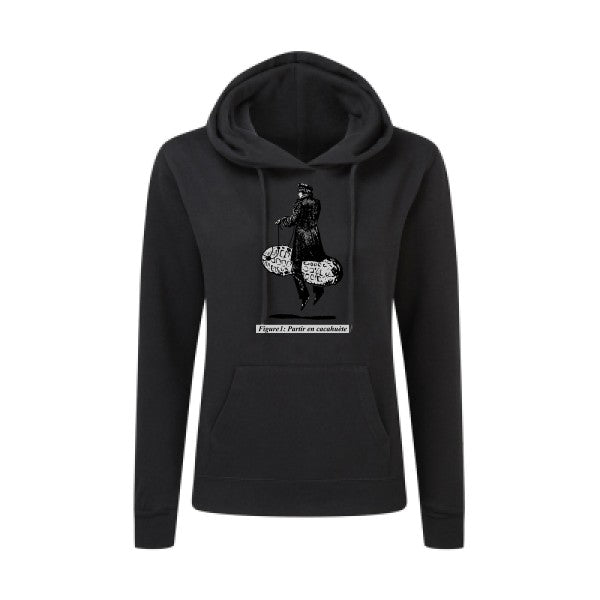 Partir en cacahuète SG - Ladies' Hooded Sweatshirt Sweat capuche femme